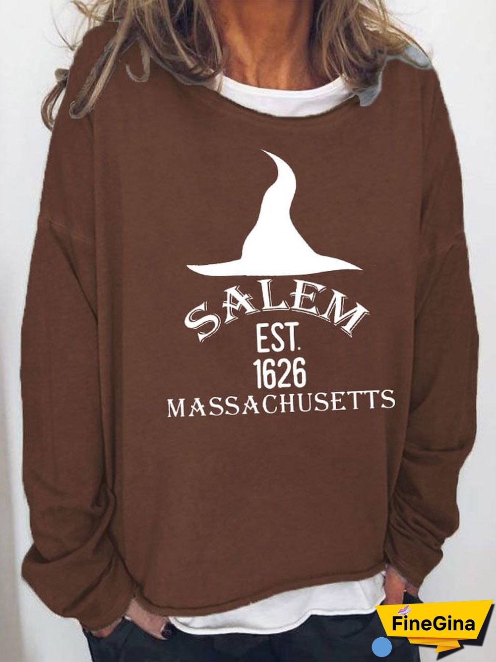 Women's Salem Massachusetts Sweatshirt