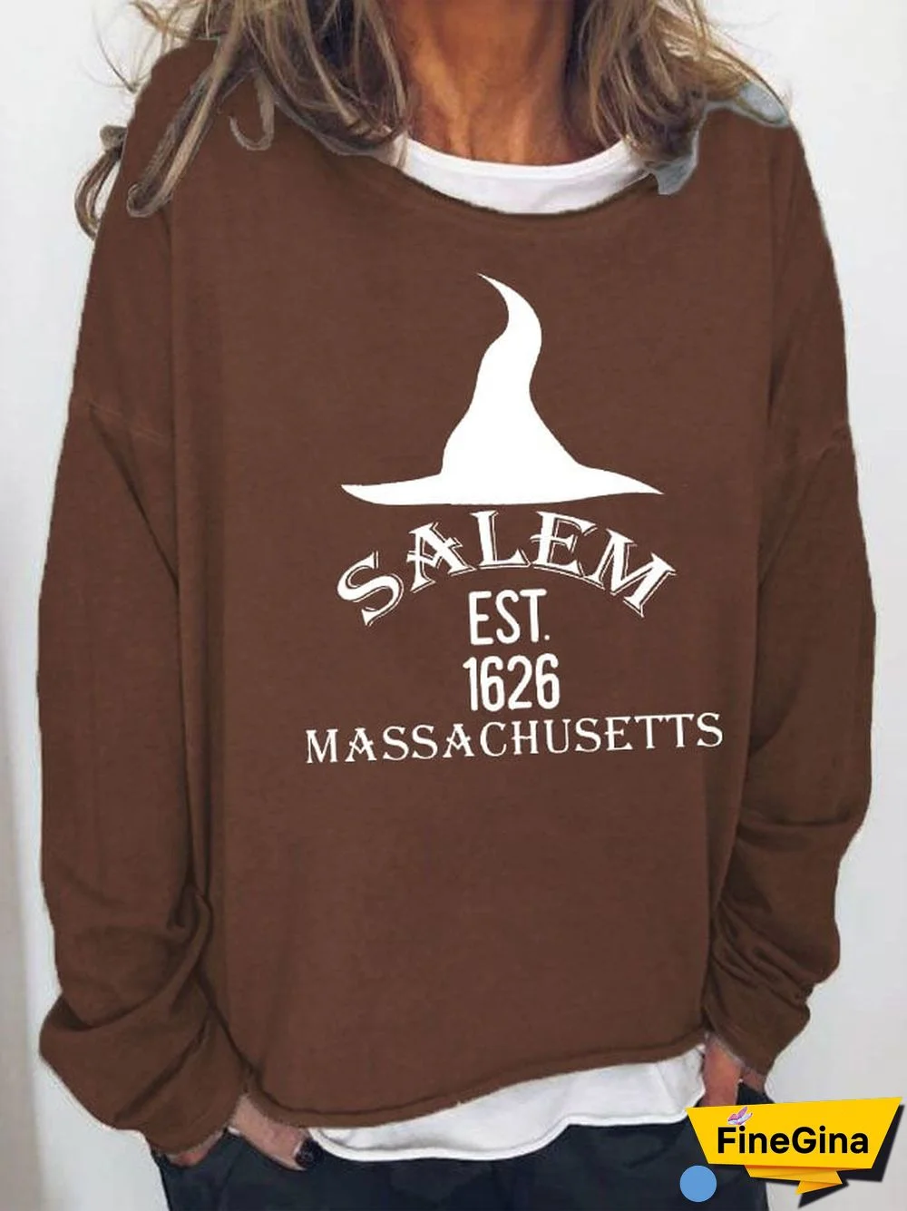 Women's Salem Massachusetts Sweatshirt