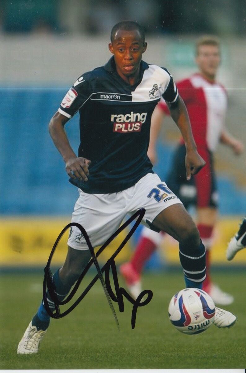 MILLWALL HAND SIGNED NADJIM ABDOU 6X4 Photo Poster painting 1.