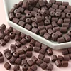 Elegant Purple Brown Ceramic Beads DIY Jewelry Accessories