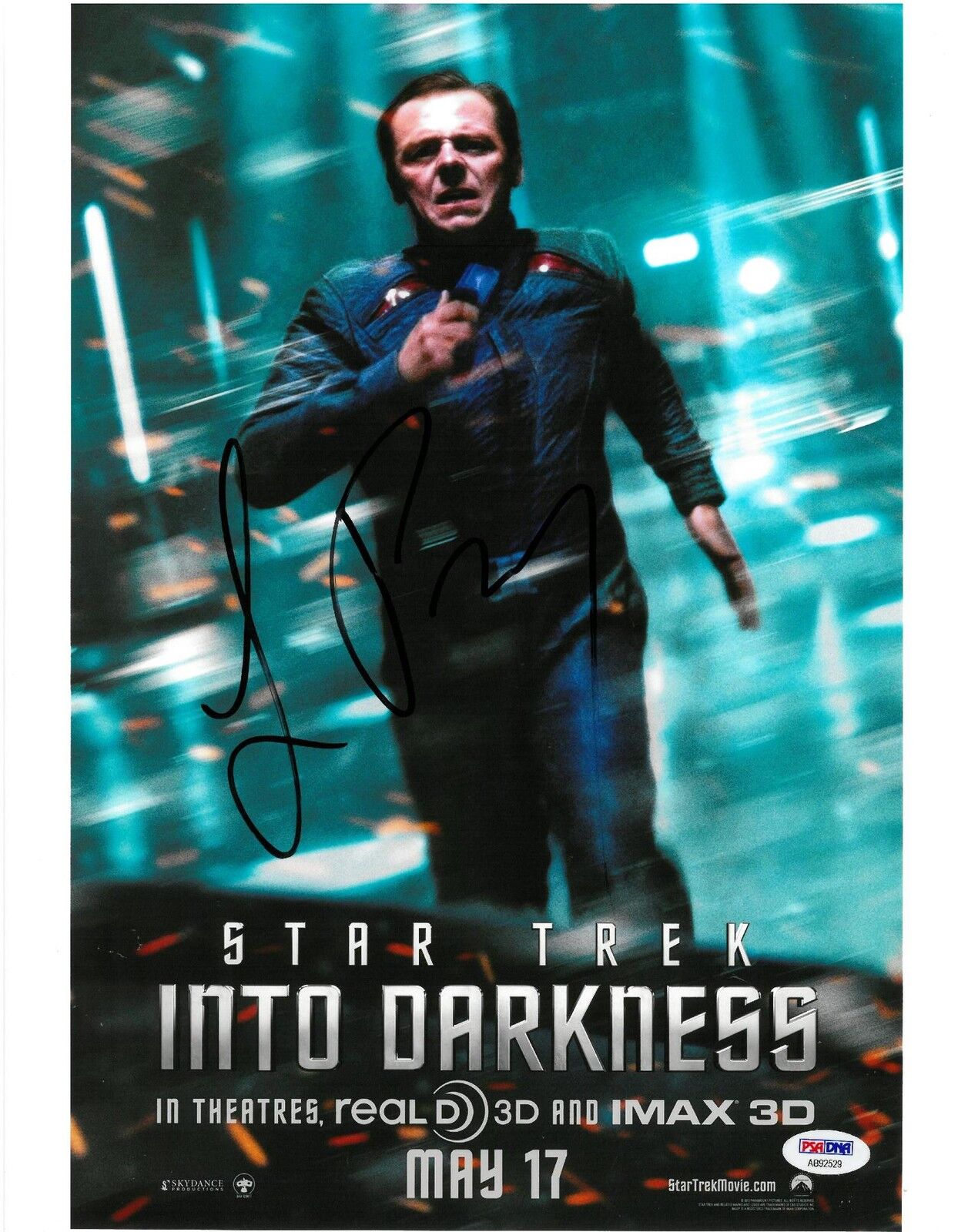 Simon Pegg Signed Star Trek Into Darkness Authentic 11x14 Photo Poster painting PSA/DNA #AB92529