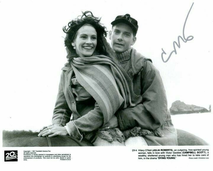 CAMPBELL SCOTT signed autographed DYING YOUNG w/ JULIA ROBERTS 8x10 Photo Poster painting