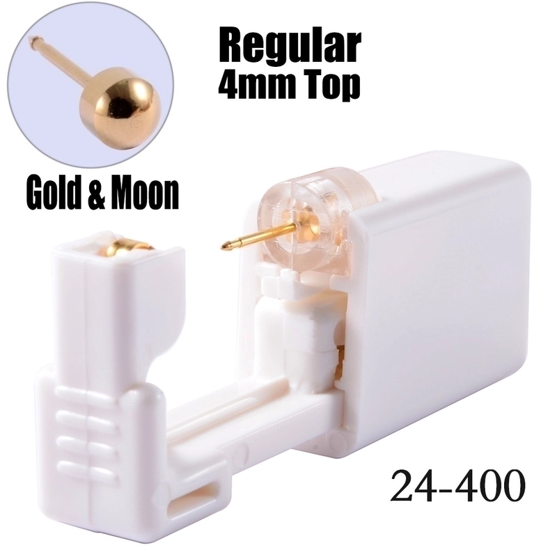 Classic Style Geometric 316 Stainless Steel Rhinestones 24K Gold Plated Unisex Earrings Ear Studs