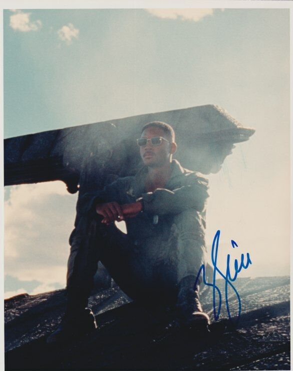 Will Smith (Independence Day) signed 8x10 Photo Poster painting in-person