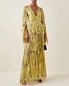 Elegant Deep V Sequin Maxi Dress Gown