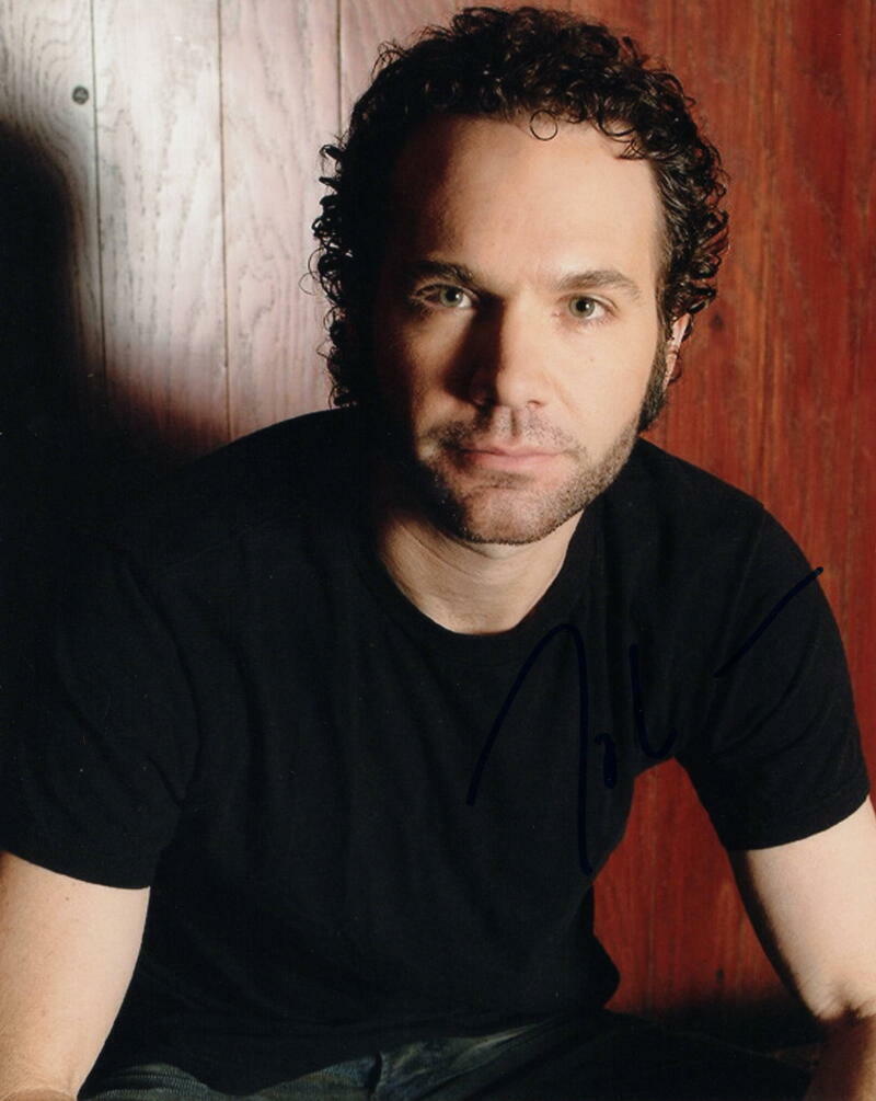 JOHN ONDRASIK SIGNED AUTOGRAPH 8X10 Photo Poster painting - FIVE FOR FIGHTING, AMERICA TOWN