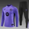 Barcelona 25-26 1/4 Zip Tracksuit Co-branded - Purple Chandal