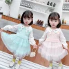 Kid Baby Girl Autumn Casual Cute Gauze Dresses