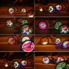LED Bicycle Light RGB Programmable Dynamic Hot Wheel Cycling Light IPX6 Waterproof Light Mountain Road Cycling Equipment Night Riding Light
