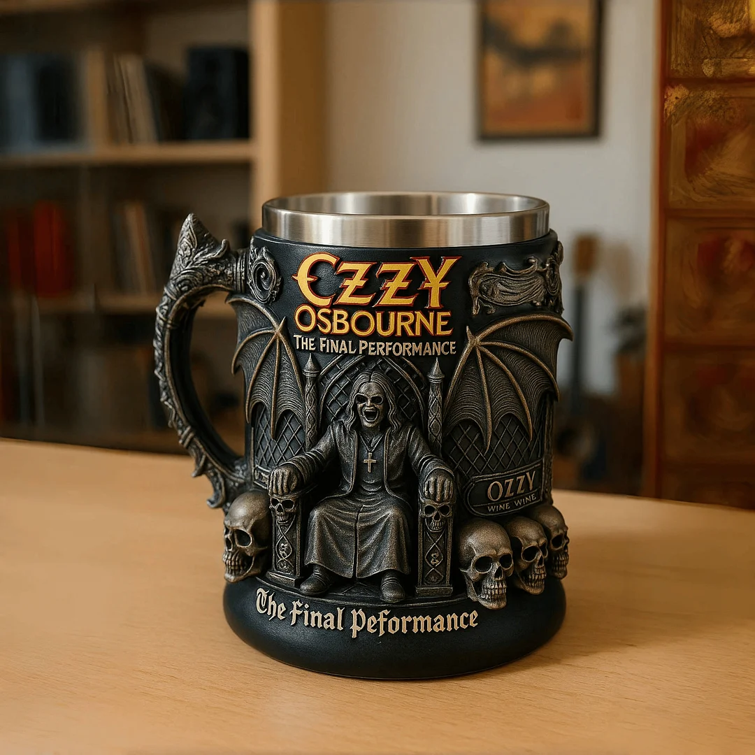 🔥LAST DAY 49% OFF🔥- 3D Ozzy Osbourne Commemorative Mug