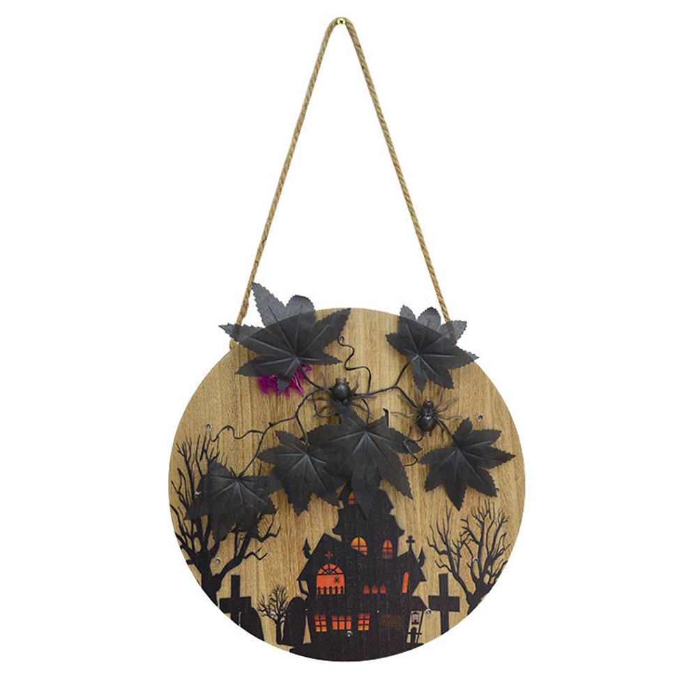 

Halloween House Decoration Door Plate with LED Light House Number Ornaments, 501 Original