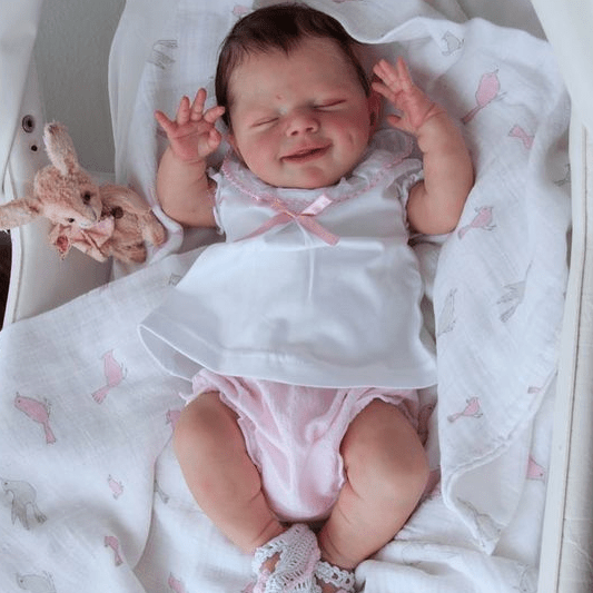 Silicone Babies Real Lifelike 20'' Lifelike Reborn Baby Girls Doll Camryn with Realistic with Gift Box Set Toy 2023 -Creativegiftss® - [product_tag] Creativegiftss®