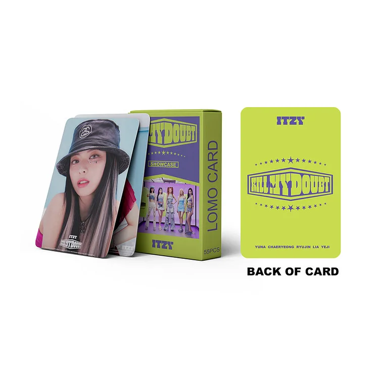  55Pcs ITZY Photocard ITZY CHECKMATE New Album LOMO