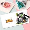 (US Only)6PCS DIY Halloween Drink Diamond Art Greeting Cards for Halloween and Holidays
