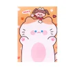 8PCS Adorable Cartoon Girl 80 Pages Post-it Notes Portable Notebooks School Student Kids Cute Stationery Gift