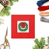 (Multi-Style) Christmas-DIY Cross Stitch Greeting Card Kit