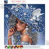 Diamond Painting-DIY Crystal Rhinestone Charming Girl