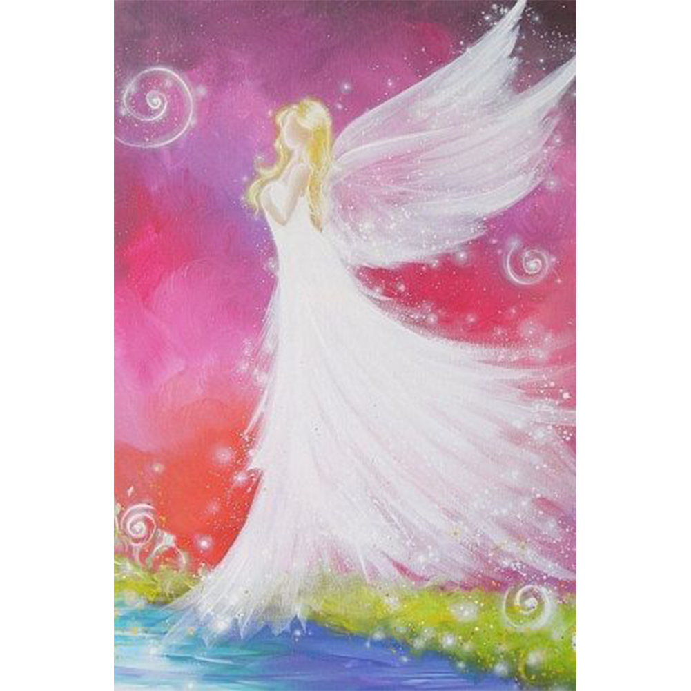 

Dream Angel - Round Drill Diamond Painting - 30*40CM, 501 Original
