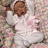 Reborn Newborn Dolls 17inch Fabiola Truly Soft Touch Silicone Baby Girl, Holiday Gift - RBBI-Myrebornbabydoll® Myrebornbabydoll®