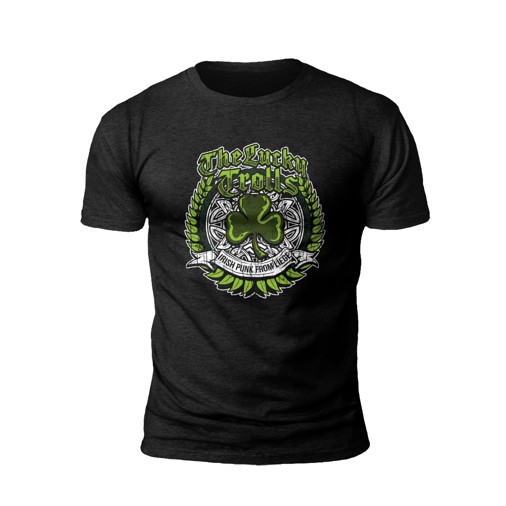 Lucky Trolls: Irish Punk Pride T-shirt