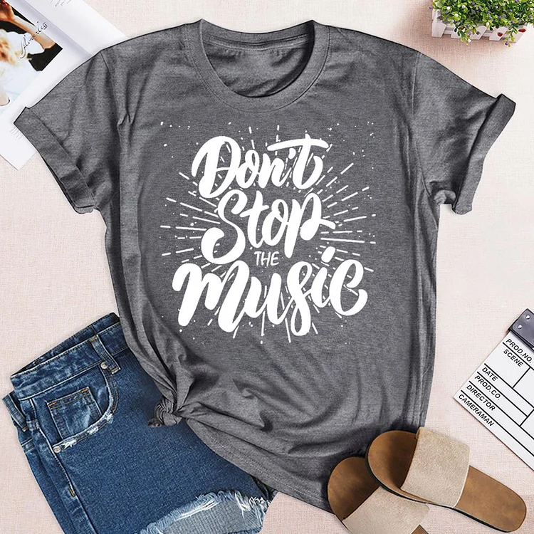 Don't Stop the Music T-Shirt-03464-Annaletters
