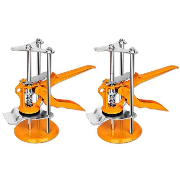Tile Leveling System Leveler Spacers,Wall Ceramic Tile Locator Pliers,Tiling Installation Tools for Adjustable Height Locator,Wall Tile Level Regulator Heighter Leveler,1-10cm Height Adjuster （2 PCS）