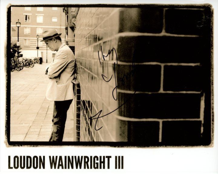 LOUDON WAINWRIGHT III signed autographed Photo Poster painting