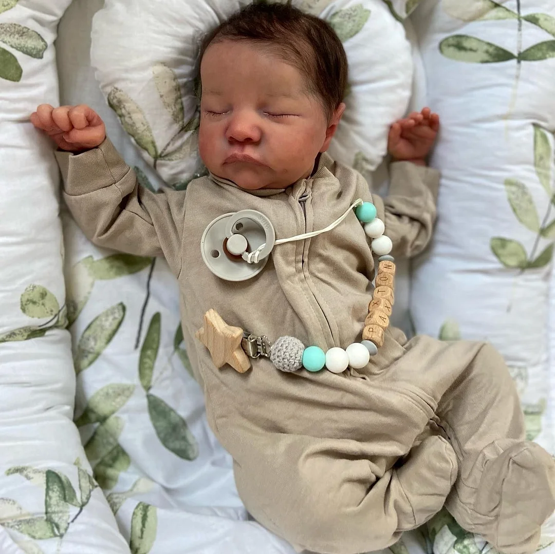 Preemie Life Like 12" Adorable Handmade Silicone Reborn Sleeping Boy Baby Doll Murphy -Creativegiftss® - [product_tag] RSAJ-Creativegiftss®
