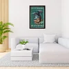 Pterosaur Reading A Book-Full Embroidery 3 Strands 11CT Stamped Cross Stitch-40*58CM