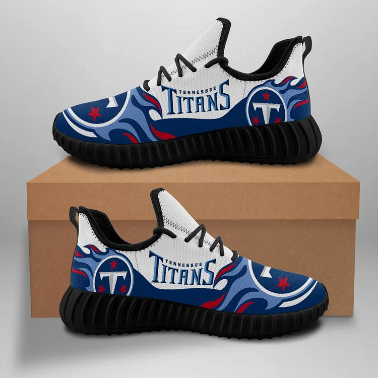 Tennessee Titans Unisex Comfortable Breathable Print Running Sneakers