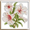 Flower Of Happiness-Partial Embroidery-2 Strands 14CT Stamped Cross Stitch-17*17CM