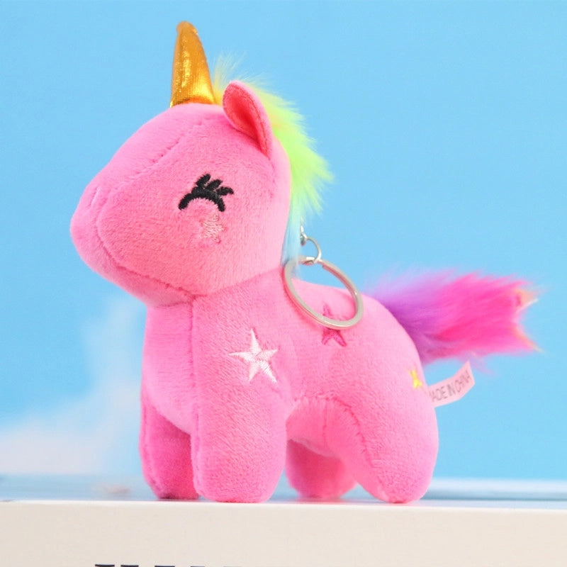 Cyber Celebrant Plush Pendant Cute Pony Plush Toy Small Mini Pendant Bag Keychain Pendant
