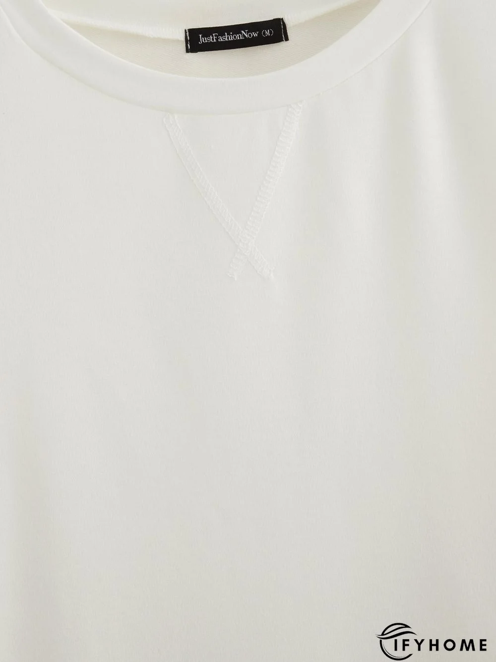 Solid Loosen Casual Short Sleeve Tops | IFYHOME