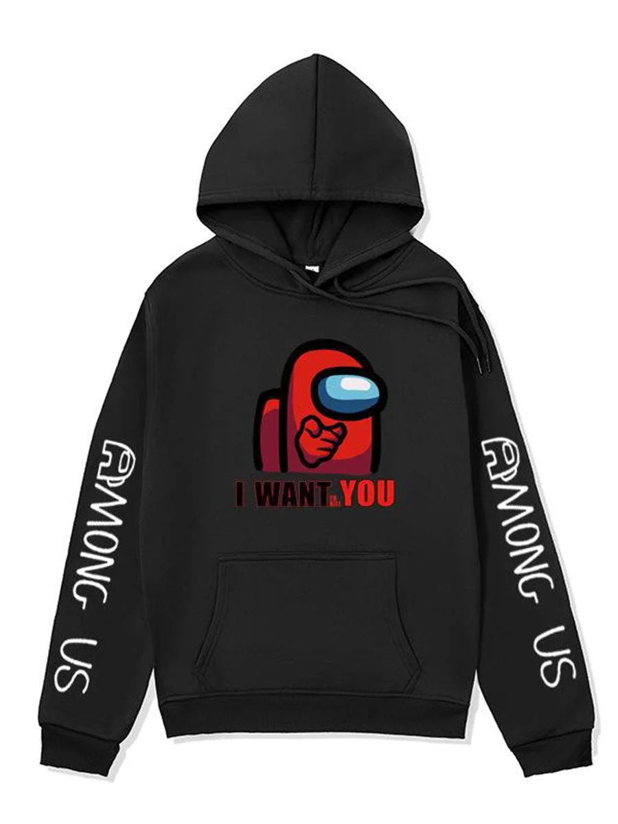 Among Us Hoodie Casual Long Sleeve Pullover