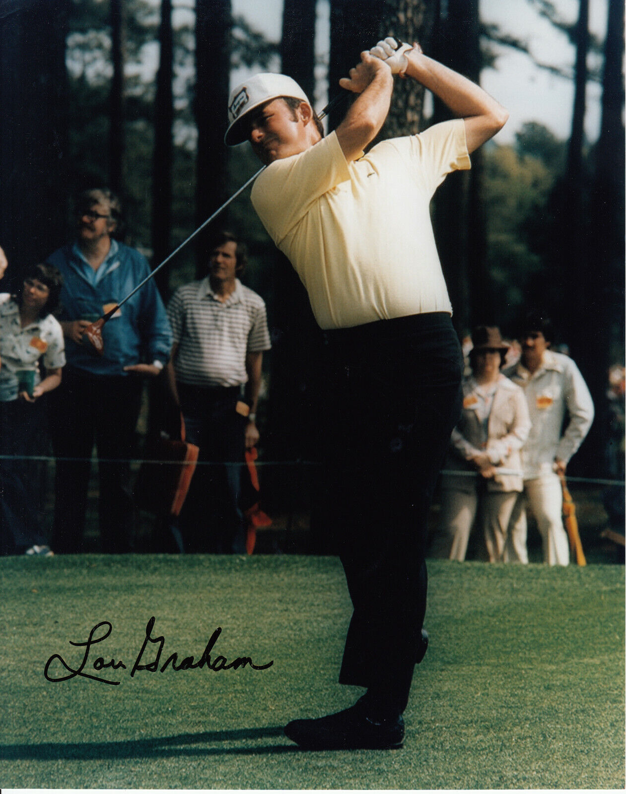 Lou Graham #0 8x10 Signed Photo Poster painting w/ COA Golf 033119