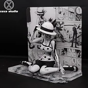PRE-ORDER XOXO Studio - One Piece Black And White Comic Erotic Scene Nami Statue(GK)-