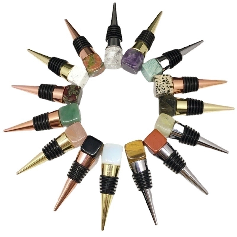 Fashion Geometry Metal Wine Bottle Stopper 1 Piece
