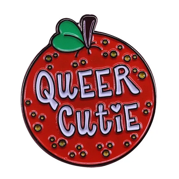 Foto del pin Fresita Divertida Queer