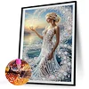 Girl - Diamond Painting - Partial Special Shaped Drill(Canvas|30*40cm)