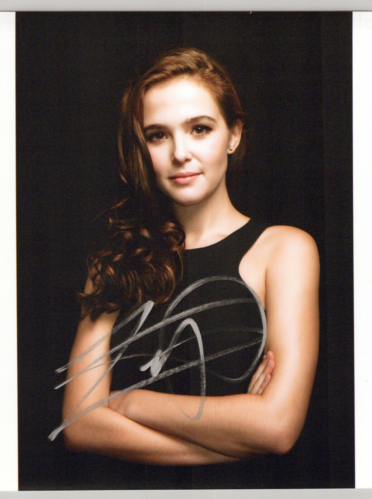 Zoey Deutch glamour shot autographed Photo Poster painting signed 8x10 #7