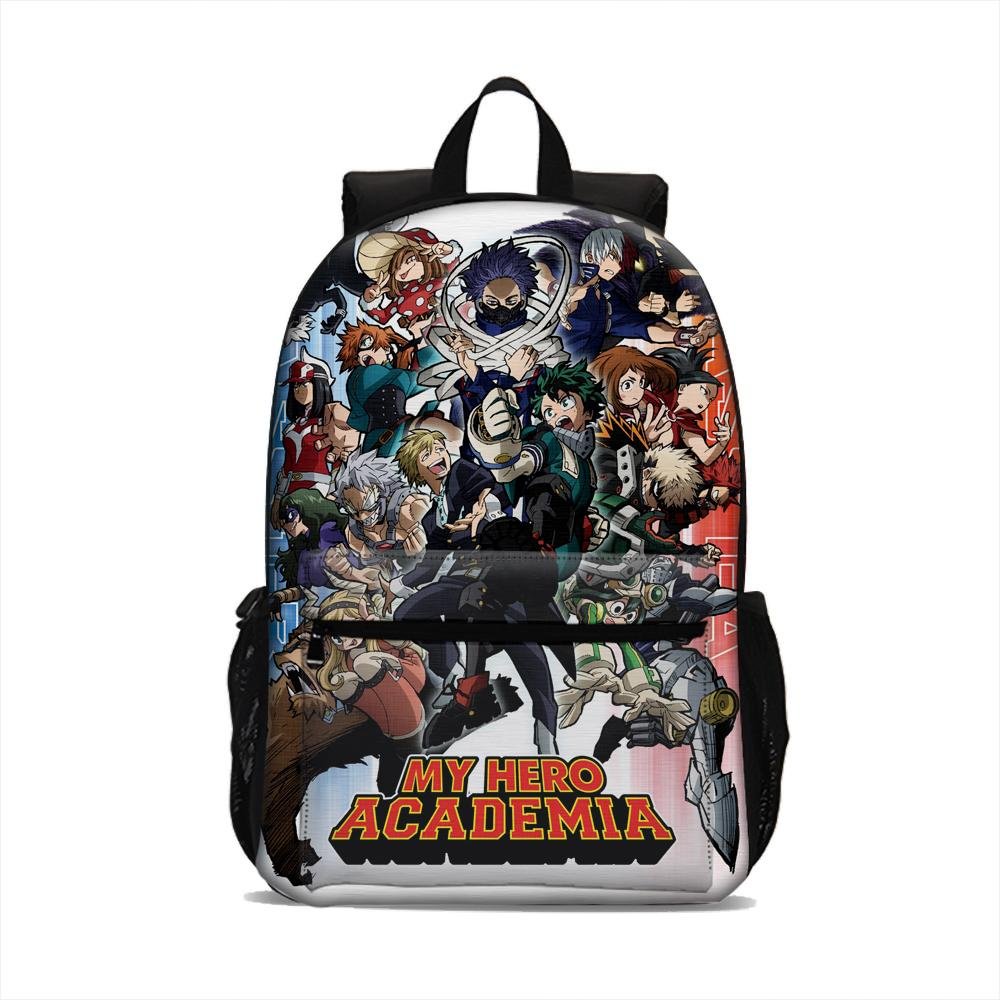 My Hero Academia 5 Backpack Laptop Bag Lightweight Large Capacity Schoolbag Outdoor Travel Bag Kids Adults Use 18 inch