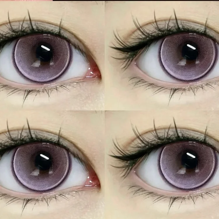 【U.S WAREHOUSE】CrystalOrb Purple Colored Contact Lenses