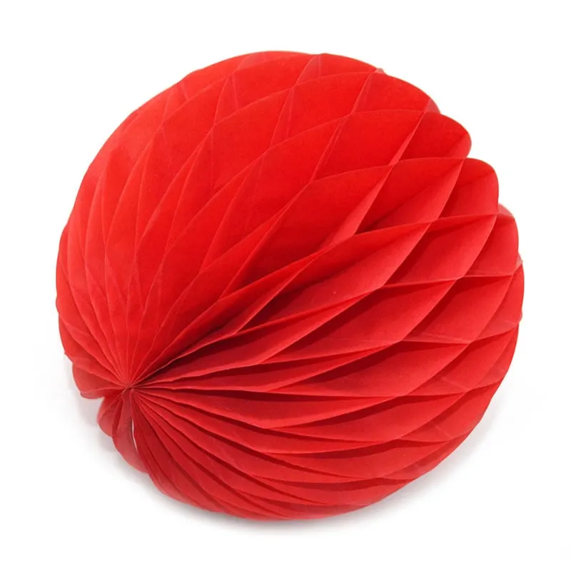 5pcs 4 6 8 Tissue Paper Honeycomb Ball Decorations Birthday Party Baby Shower Wedding Aniversary Home Xmas Supplies