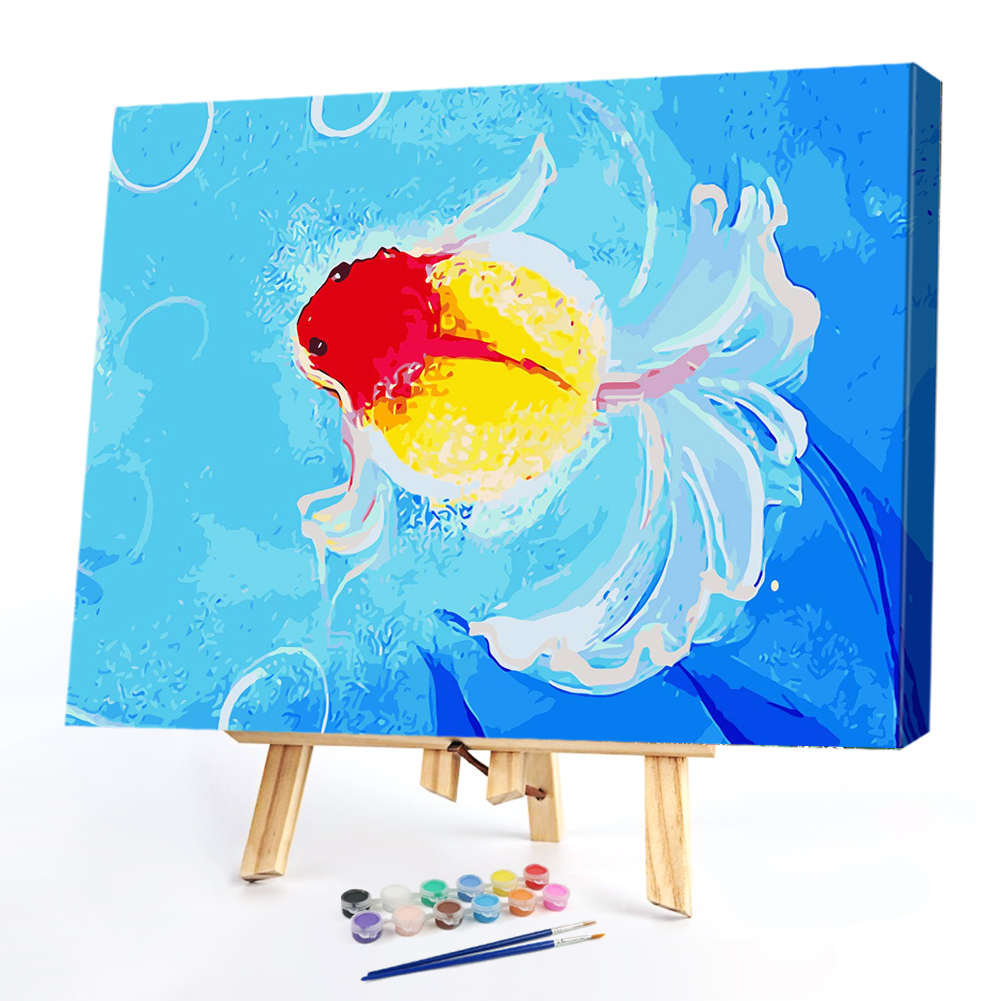 

40*50CM - Paint By Numbers - Goldfish, 501 Original