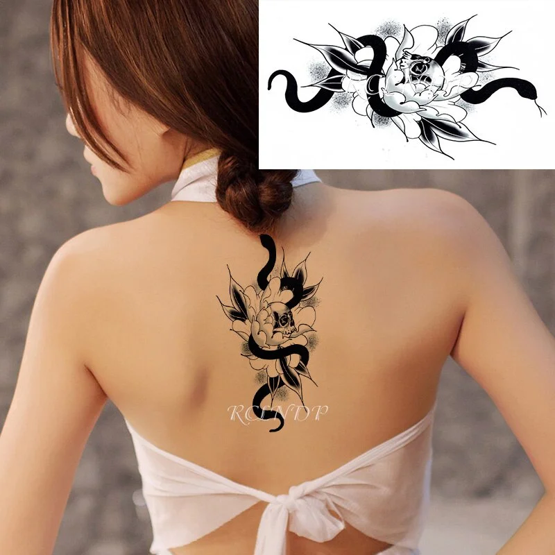 Waterproof Temporary Tattoo Sticker dragons China totem tatto stickers flash tatoo fake tattoos for men women