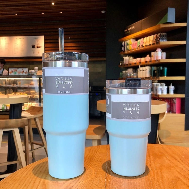 Casual Solid Color 201 Stainless Steel 304 Stainless Steel Thermos Cup 1 Piece