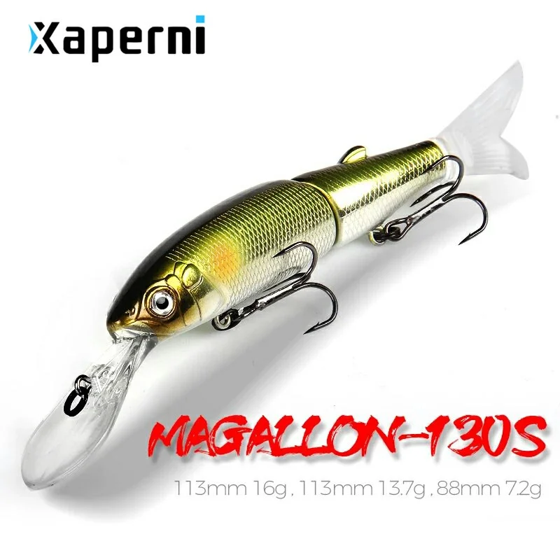 Xaperni 2019 A+ fishing lures magallon family 113mm 16g  113mm 13.7g  88mm 7.2g minnow crank hot model bait