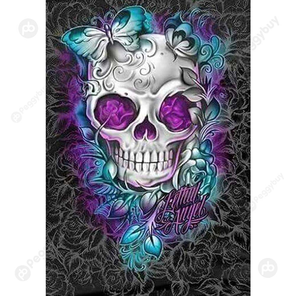 

Skull - Round Drill Diamond Painting - 30*40CM, 501 Original