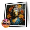 Buddha - Rundbohrer Diamantmalerei - 40*40cm