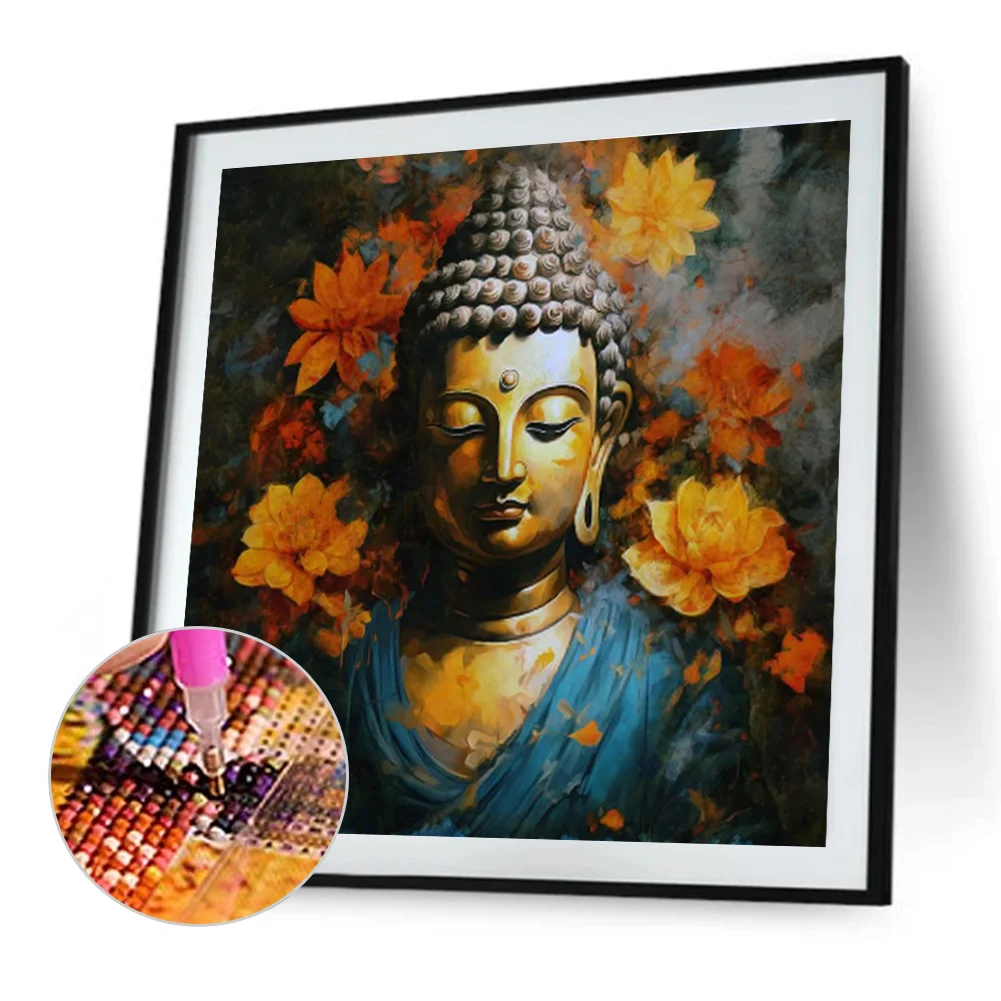 Diamond Painting - Full Round Drill - Buddha(Canvas|40*40cm)